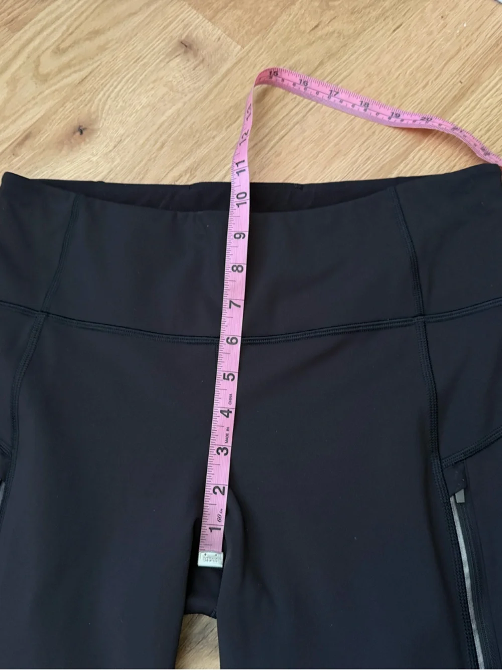 Athleta Fleece Lined Rainier Bootcut Pants Black Size Large Tall - Picture 8 of 16